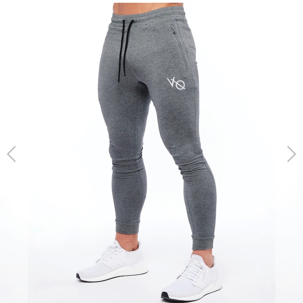 VANQUISH ECLIPSE GREY TAPERED SWEATPANTS - SMALL